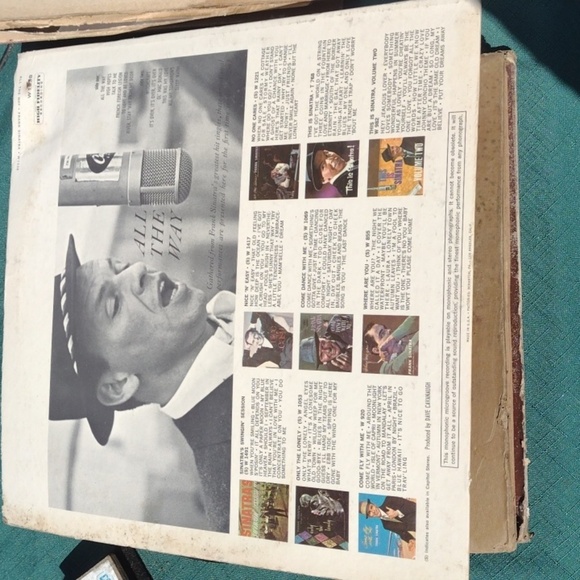 Frank Sinatra'All the Way' Vintage Album - Picture 2 of 2